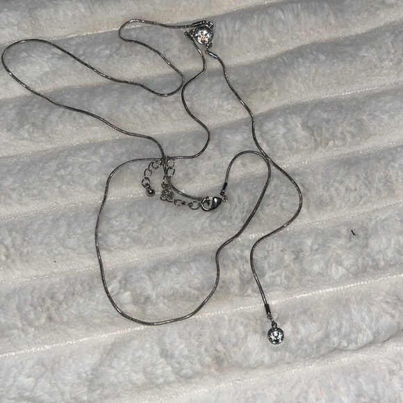 Cubic zirconia necklace - Picture 6 of 8